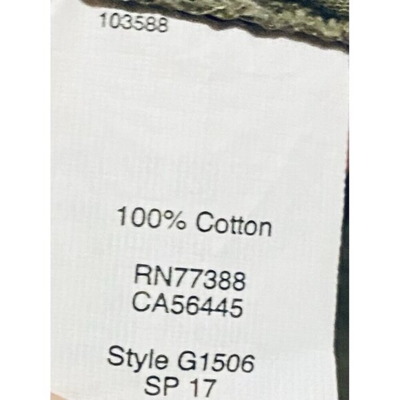 J Crew Jacket Womens Large Olive Green Utility Pockets Full Zip Cotton Military - Picture 7 of 7